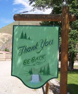 Idaho RV Park Be-backs