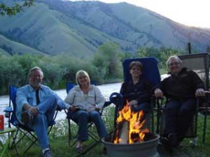 RV Friendships made, Wagonhammer Campground