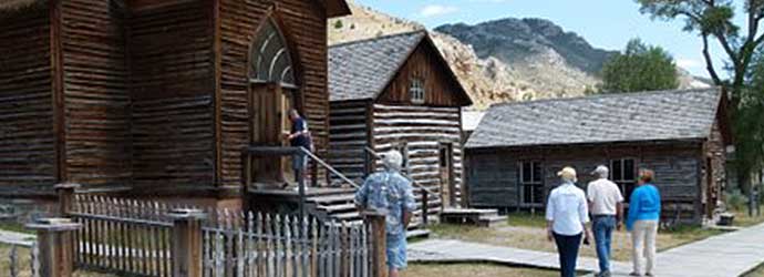 Bannock Ghost Town near Wagonhammer Campgrounds
