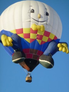 Humpty Hot Air Balloon, Lake Havasu Balloon Fest