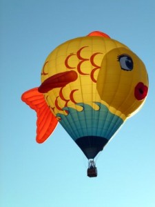 Sushi Hot Air Balloon, Havasu Balloon Fest