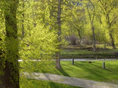 Idaho campgrounds in the spring