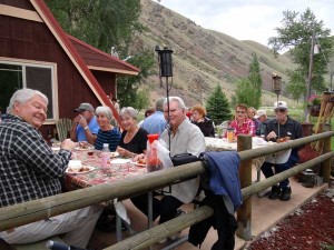 Potluck Dinner and Music, Idaho campgrounds