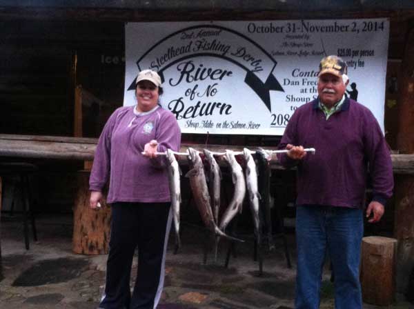 Salmon River Fishing Catch