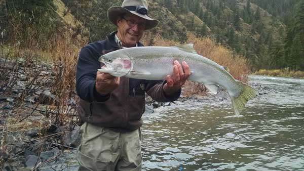 Perry Rose fish caught on Salmon River