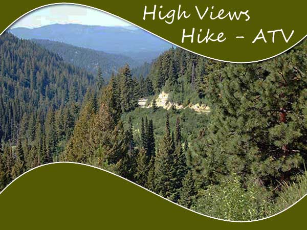 Mountain Views, Idaho trails, hike, bike, and ATV