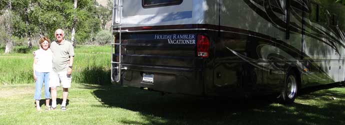 RV Park be-back guests at Wagonhammer