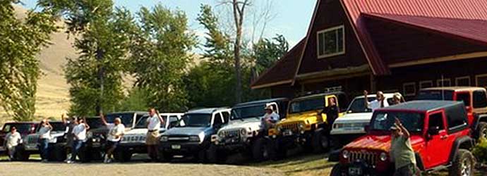 Jeep Jamboree at Wagonhammer Idaho RV Park